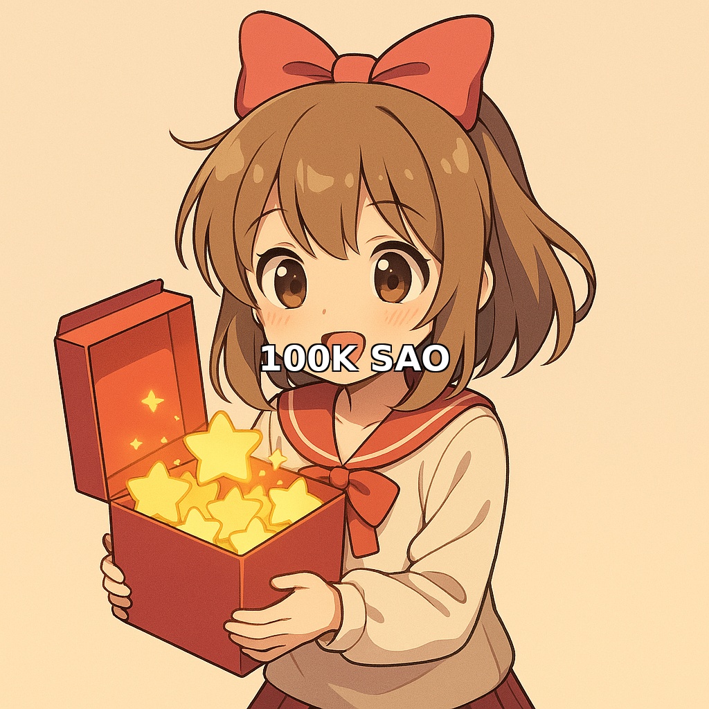 100K SAO ⭐