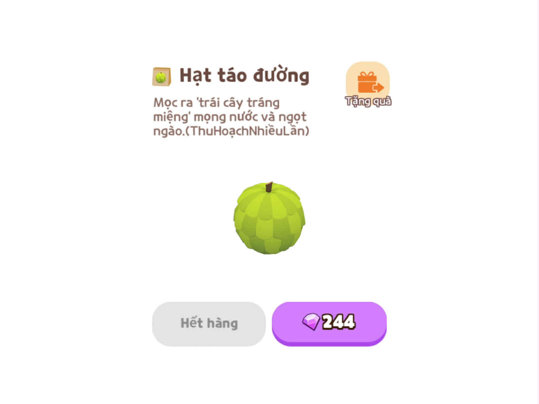 2 HẠT TÁO ĐƯỜNG