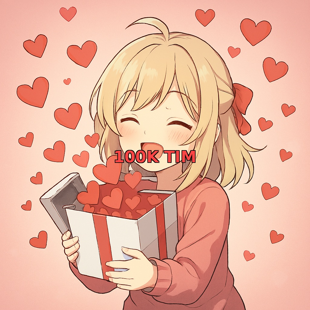100K TIM ❤️